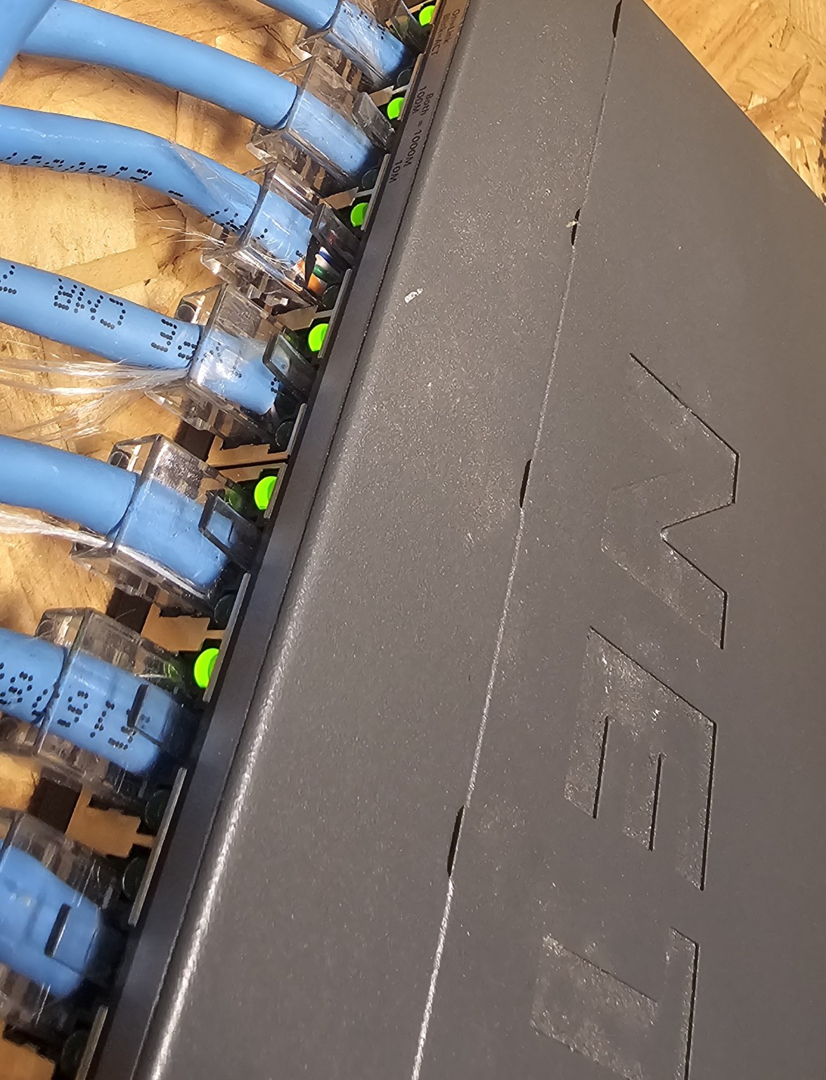 Lazy J Mining Co. networking and mining infrastructure